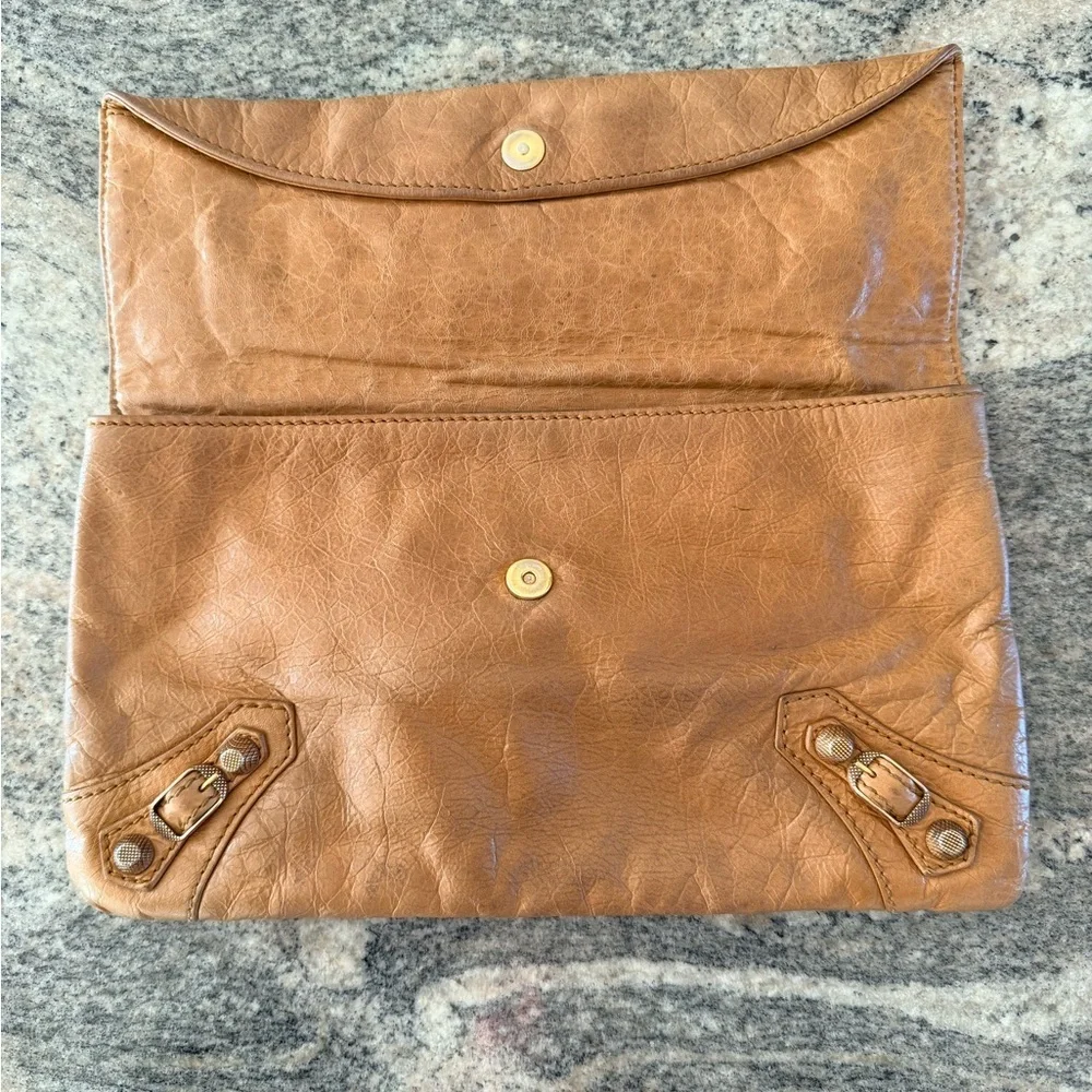 Balenciaga Brown Clutch - Picture 4 of 11